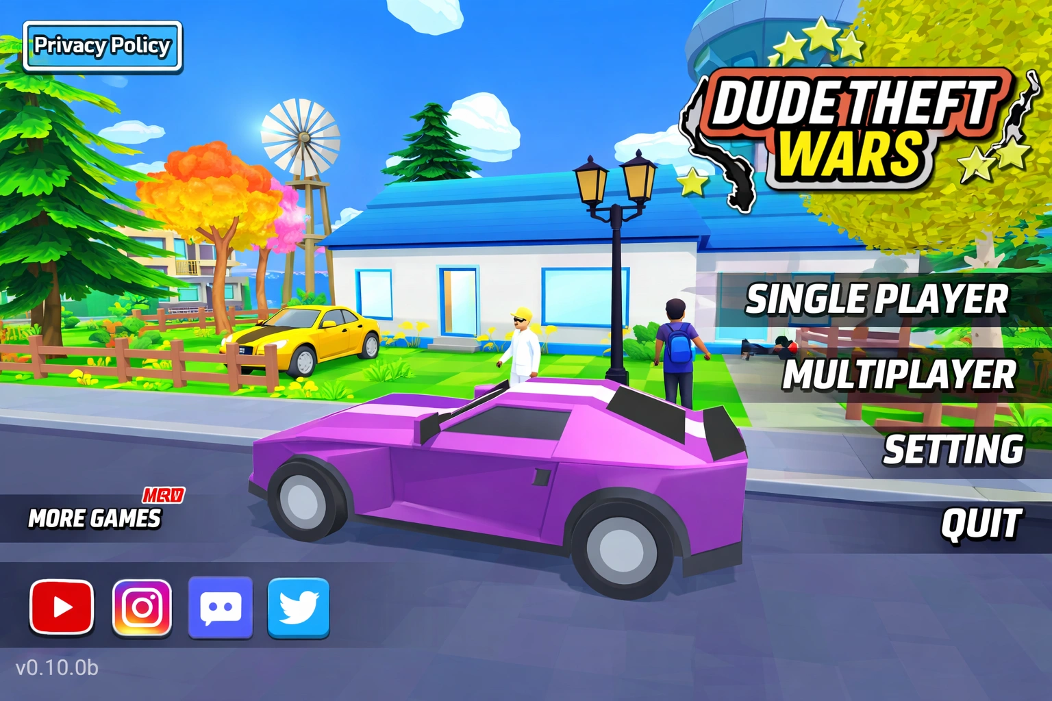 Dude Theft Wars: Open World Sandbox Simulator